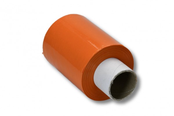 Mini-Stretchfolie 10 cm x 150 lfm, 23 my, orange
